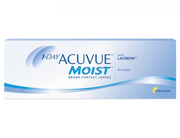 1-DAY ACUVUE MOIST® con LACREON®
